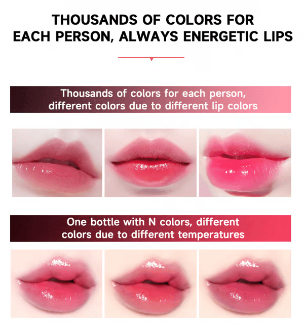 🔥Limited-time discount🎁Transferproof Color-Changing Gold Foll Lipstick💄Long-Lasting, Moisturizing,Temperature-Sensitive Color Change-Ideal for Blend Gift