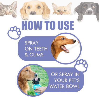 Vitrune™ 🍃No-Brushing Oral Care Spray for Dogs & Cats