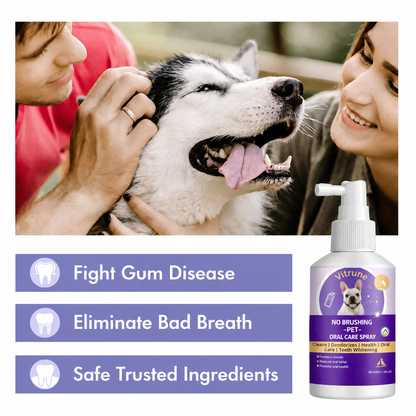 Vitrune™ 🍃No-Brushing Oral Care Spray for Dogs & Cats